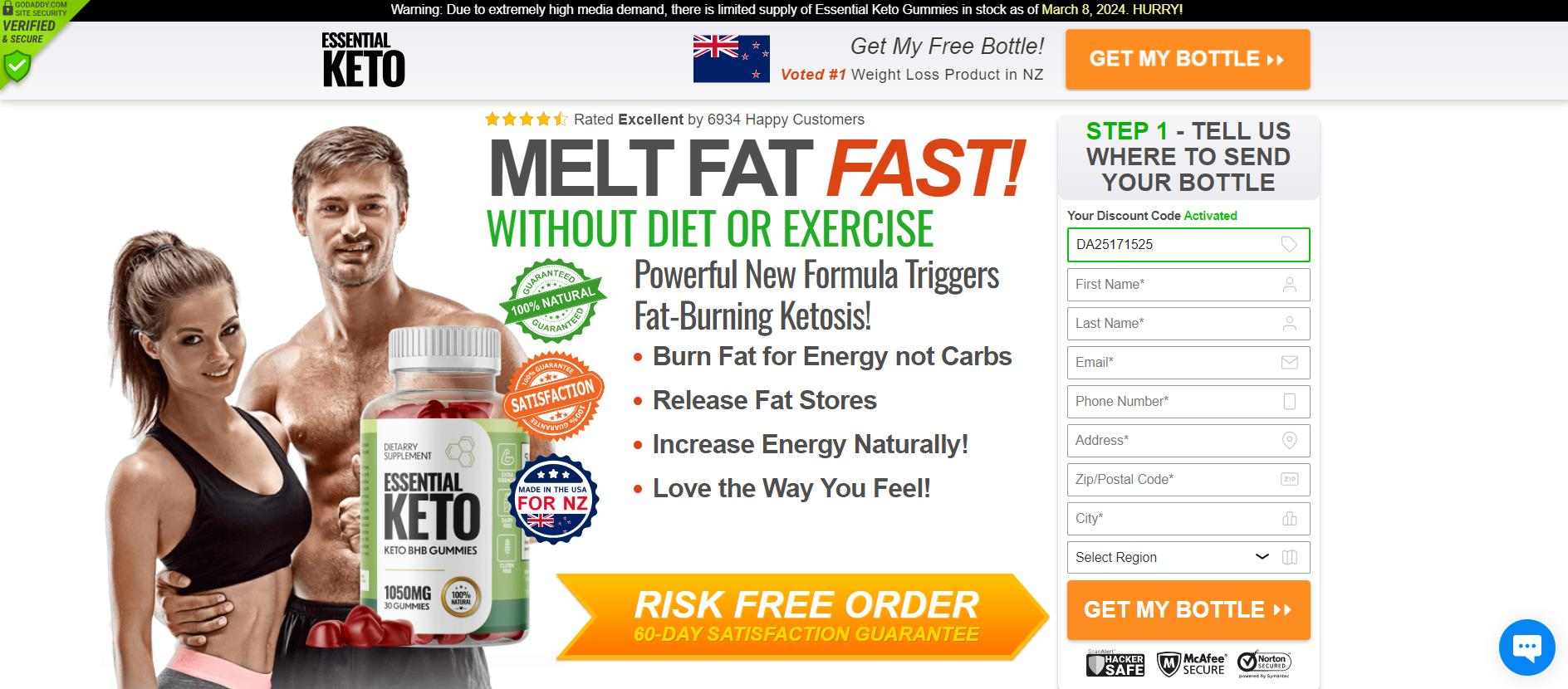 Essential Keto Gummies